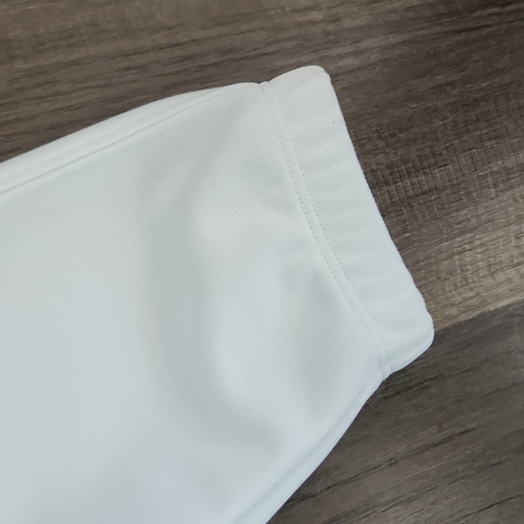 Under Armour White Baseball Pants Size XS Black UA Logo Never Worn - Picture 3 of 5